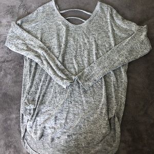 Gray long sleeve from Garage